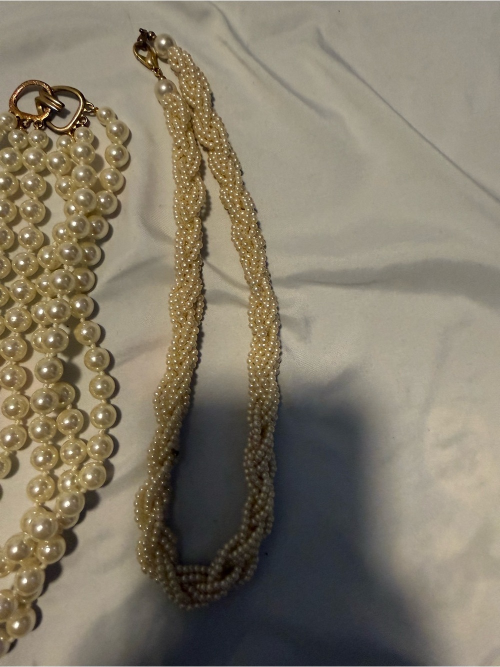 Vintage Pearl Costume Jewelry Lot - Picture 2 of 6